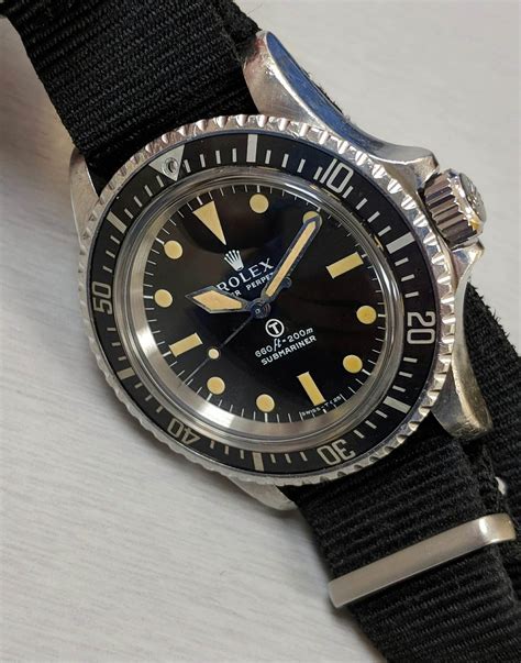 rolex submariner 5513 milsub watch|rolex 5513 bezel.